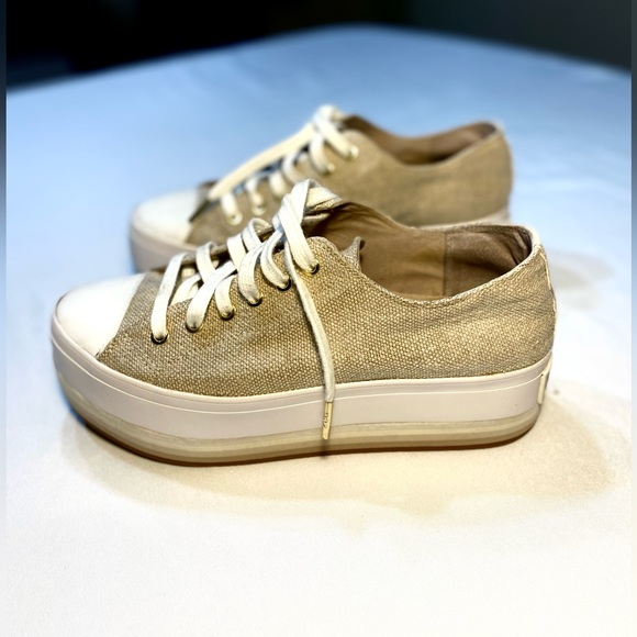 MICHAEL KORS RONNIE PLATFORM SNEAKERS - Picture 4 of 12